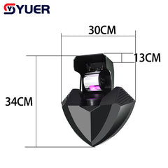 YUER™️ 2R 180W Wizard Beam Gobo Rotate Roller Scanning Light Dmx512 Stage Effect Lighting For Dj Disco Party Club Christmas Show ACME