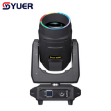YUER™️New 420W Prism King Moving Head Light With LED Ring Spot 12+24+48 Prisms Rotating+A 6-Row Lens+Rainbow+Atomization Effect RDM DMX512 for Stage Light EffectDisco DJ Bar