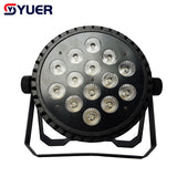 YUER™️ Die-cast Alu. Led Par Light 14x10W RGBW 4in1/14x15W RGBWA 5in1/14x18W RGBWA+UV 6in1  DMX Stage Lights Business Lighting High Power Light Party KTV Disco DJ