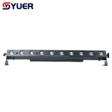 YUER™️ 10x35W Halogen Light Warm White Strobe Bar Flashing Horse Running DMX RDM Control Dj Disco Background Show Party Stage Lamp