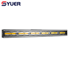 YUER™️LED 6X40W COB Bañador de pared con luz de relleno 112X0.2W Control de voz DMX para DJ Club Disco Fiesta Pista de baile
