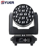 YUER™️LED Standard Edition 19X40W RGBW 4IN1 Moving Head Light Spot+Wash+Zoom+Rotation Effect For DJ Disco Party Bar Club Wedding