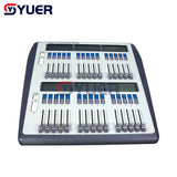 YUER™️ NEW Tiger Touch Fader Wing Stage Effect Lighting Console with Flight Case for DJ Disco Moving Head Controller DMX Equipment