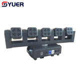 YUER™ 5x40W RGBW + 6x20W white Super Beam Strobe Moving Head Light DMX512 16CH Music Control For DJ Disoc Stage Lighting Show Party Club Park Indoor Bar