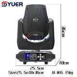 YUER™️ 6×4W Dyeing 4in1+150W LED Spot Moving Head Light For DJ Disco Stage Wedding Party Lighting Show Bar Party Club