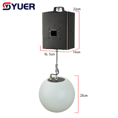 YUER™ 6x4W RGBW 4in1 Lifting Ball DMX512 Sound Control For DJ Disco Party Bar Club Wedding Stage Show Lighting