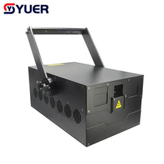 YUER™️ Nouveau Laser d'animation professionnel 30K 40W RGB DMX ILDA Noël DJ Disco Club Bar Fête Boule Lumière Effet Projecteur
