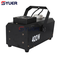 YUER™️ Mini machine à brouillard de fumée disco 400 W avec télécommande sans fil pour DJ Disco Party vacances mariage Noël avec lumière LED RVB 