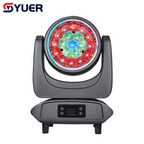 YUER™️ Copy Martin Waterproof IP65 LED 19X40W RGBW 4IN1 +114PCS LED Beads Moving Head Light With Ring Wash Zoom Storbe effect RDM DMX512 For Stage Effect Equipmen