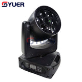 YUER™️ NEW Mold Mini 150W LED Bee Eye + 3 Prism Spot Moving Head Light Dj Dmx512 Stage Light Effect Lighting Disco Dj Bar Dance Floor