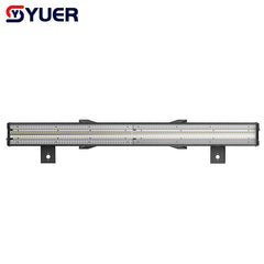 YUER™ 32+16 segmentos 192X0.2W RGB +96X2W luz estroboscópica de píxeles de tira larga blanca, efecto estroboscópico de lavado, Dj Disco, escenario exterior