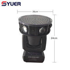 YUER™️ NOUVEAU Moule Lumières de boule de DJ professionnelles Laser à faisceau LED stroboscopique 3 en 1 Lumière à tête mobile DMX Spectacle de boîte de nuit Éclairage de scène