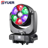 YUER™️ NEW Professional Entertainment Led Light Stage Light 7X60W Big Bee Eye Moving Head Light Control Projector Led Moving Head Light