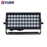 YUER™️NEW 44X12W RGBW 4in1 LED Single-Layer Floodlight RDM DMX512 For Dj Dmx Stage Light Effect Light Disco Dj Bar