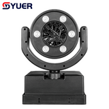 YUER™️NEW LED RGBW 4in1 Bubble Machine Long-distance Remote Control For Dj Dmx Stage Light Effect Light Disco Dj Bar
