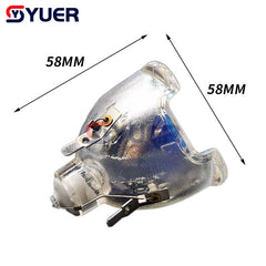 YUER™️ Lampe d'éclairage de scène MSD 17R MSD 350W MSR, ampoule NSD 350W 8500K, lampe halogène en métal, Disco DJ Par, lumière à tête mobile LED 