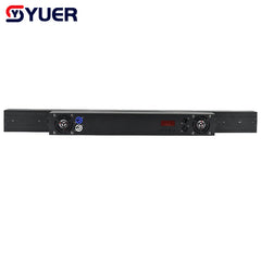 YUER™️6x60W COB Retro con luz auxiliar RGB de 116x0.2W, efecto estroboscópico de lavado de pared de carrera de caballos, iluminación de escenario, control DMX de música