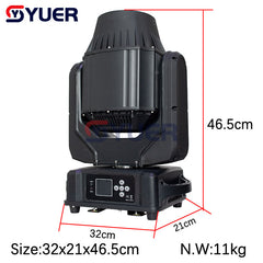 YUER™️ IP65 Waterproof 200W Beam Moving Head Light DMX 512 Control Stage Effect Lighting For Home Entertainment Professional DJ