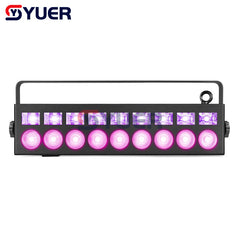 YUER™️ LED Bar 2in1 Effect RGBW & UV Sound Control Lights DMX Control Music Rhythm Colorful LAMP DJ Disco Car TV Desktop Decora Lights