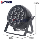 YUER™️ 14X15W RGBW Par light DJ Disco Laser Light Projector Strobe Stage Effect Wedding Xmas Holiday Party Lamp Gift Holiday Bar Club Lights