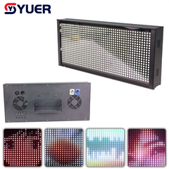YUER™ NEW 1008PCS Point Control RGB 3IN1 LED Strobe Light With Flash Wash Effect DMX512 For DJ Disco Party Wedding Show Club Lighting