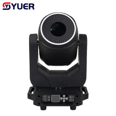 YUER™️ LED 200W Beam Spot Wash 3in1 Gobo Moving Head Light With Zoom rotating GOBO wheel halfcolor Atomization DMX Control For Dj Disco Night Club Wedding