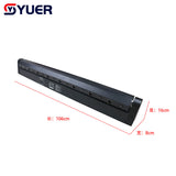 YUER™️ NEW 8 Eyes Red + 8 Eyes RGB Laser Swinging Light Bar DMX512 Stage Light RGB Laser Beam DJ Bar Stage Equipment Dance Floor