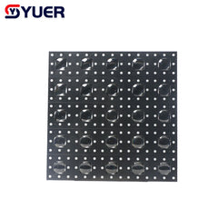 YUER™️ LED 25x30W RGBW Matriz de haz efecto cielo estrellado iluminación de escenario con 200x0.2w RGB efecto arcoíris barra de iluminación de escenario Dj discoteca club