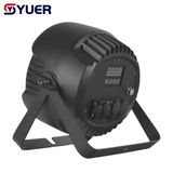 YUER™️ LED Waterproof IP65 54X3W RGB Par Light With Wash Strobe Effect Voice Control DMX512 For Disco DJ Projector Party Decoration Night Light