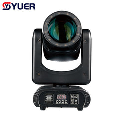 YUER™️ Mini Cabeza Móvil LED 150W Haz+Punto+Efecto Arcoíris+Apertura+18 Prismas Dj Dmx Efecto de Luz para Escenario Disco Dj Bar