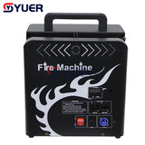 YUER™️ Stage Fireworks 3 Heads Fire Height Flame Fire Machine DMX Control LCD Display Flame machine For wedding DJ Party Effect Lights