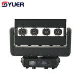 YUER™️ New arrival RGB 3IN1 Laser Beam Moving Head Light XY Axis Infinite Rotation DMX512 DJ Disco Party Club Indoor Stage Effect Lamp