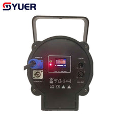 Foco COB Frsnel YUER™️ 200W/300W con Zoom Automático, Lámpara LED DMX512, Iluminación de Escenario para Conciertos con Aletas Cortaflujo