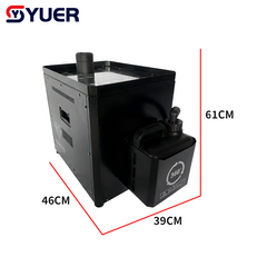 YUER™ 3500W 4000W 4500W +33X10W LED RGBA Jet Column Fog Smoke Machine DMX512 Remote Control For DJ Disco Party Bar Club Wedding Stage Effect Lighting