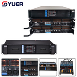 YUER™️ FP20000Q 2Ohms 2500W 4 Channel Amplificatore Line Array MPS Subwoofer Powerful Amplifier Professional Amplificador FP 20000q