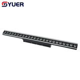 YUER™️LED 24X4W RGBW 4IN1 Wall Washer Lights With 120X0.2W Warm White+Horse Racing Effects RDM DMX512 For DJ Club Disco Party Dance Floor