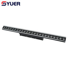 Focos YUER™️LED 24X4W RGBW 4EN1 de lavado de pared con 120X0.2W blanco cálido + efectos de carrera de caballos RDM DMX512 para DJ, club, discoteca, fiesta, pista de baile