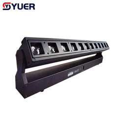 YUER™️ Large DJ 12X40W RGBW 4IN1 LED Focusing Beam Stage Moving Head Light DMX512 For Disco Dance Floor Bar Party Nightclub