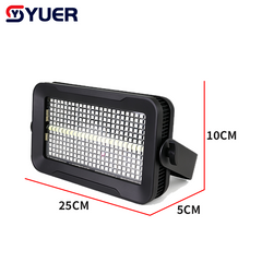 YUER™ MINI 48+8 Segments RGB White Strobe Light DMX512 Sound Control For DJ Disco Party Bar Club Wedding Stage Effect Lighting