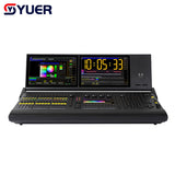 YUER™ Linux system MA2 Command wing Fader wing DMX512 stage moving head light Controller physical Console ARTNET 2 Touch screens