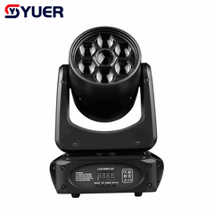 YUER™ 80W White +6x10W RGBW 4in1 Spot Moving Head Light Bee Eye Gobo Effect DMX512 Sound Control For DJ Disco Party Bar Club Wedding Stage Lighting