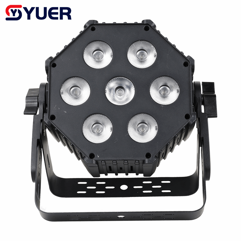 YUER™ 7x30W RGBW 4in1 Par Light Wash Effect DMX512 Sound Control For DJ Disco Party Bar Club Wedding Stage Effect Lighting