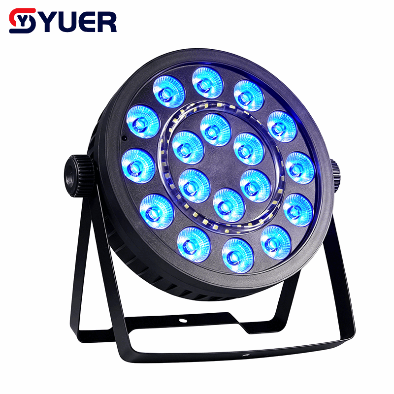 YUER™ 18x4W RGBW 4in1 + 36pcs 5050 RGB + 30x0.5W White LED Par Light Wash Effect DMX512 Control For DJ Disco Party Bar Club Wedding Stage Lighting