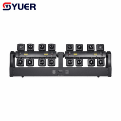 YUER™ 14x10W RGBW 4in1 +4x10w Gold Strobe +3 Red 2 Green 1 Blue Moving Head Light Lasr Strobe Effect DMX512 For DJ Disco Party Bar Club Wedding Stage Effect Lighting