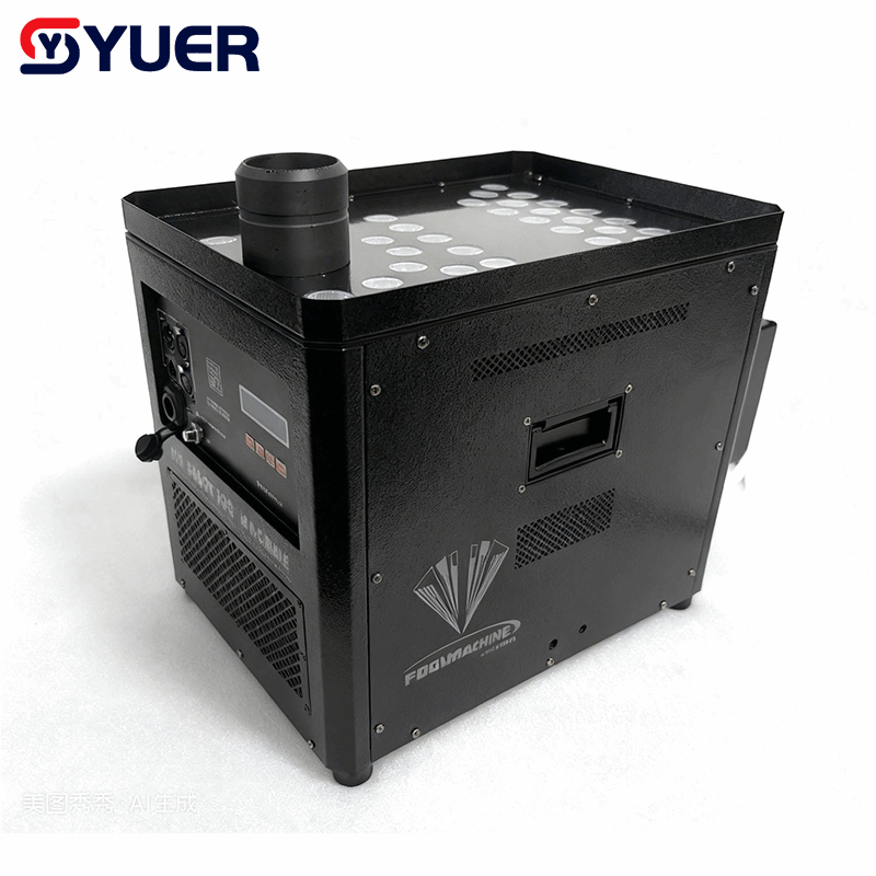 YUER™ 3500W 4000W 4500W +33X10W LED RGBA Jet Column Fog Smoke Machine DMX512 Remote Control For DJ Disco Party Bar Club Wedding Stage Effect Lighting
