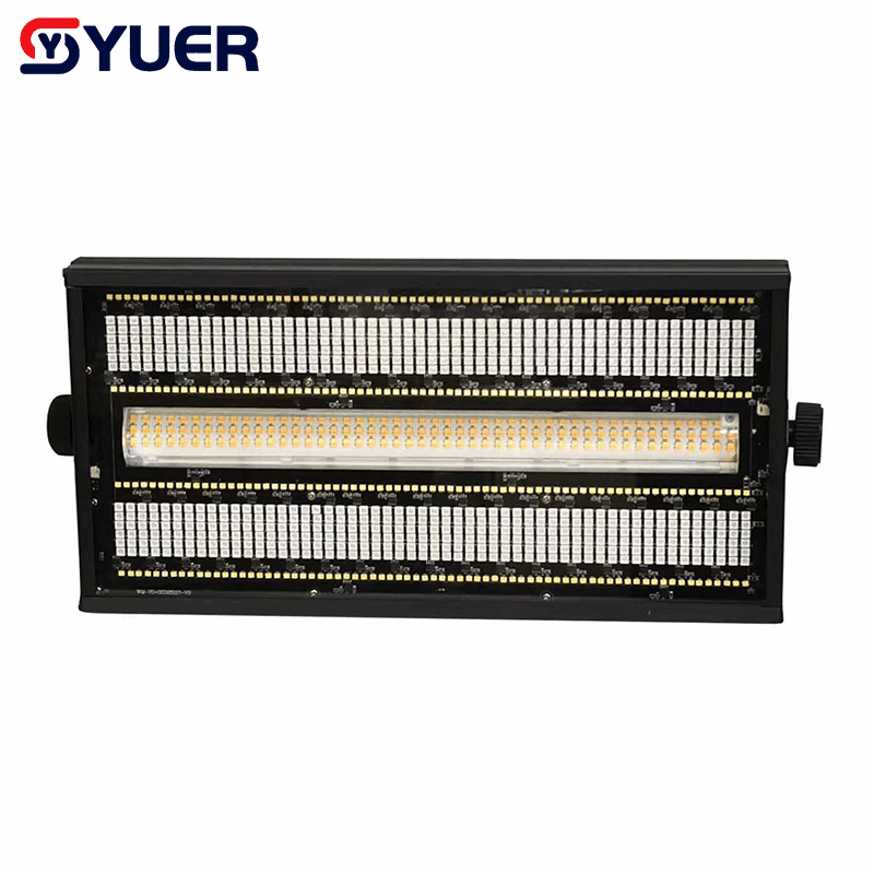 YUER™ 72+32+8 Segment LED RGB+W Strobe Light Wash Effect Copy Roxx Effect DMX512 Sound Control For DJ Disco Party Bar Club Wedding Stage Lighting