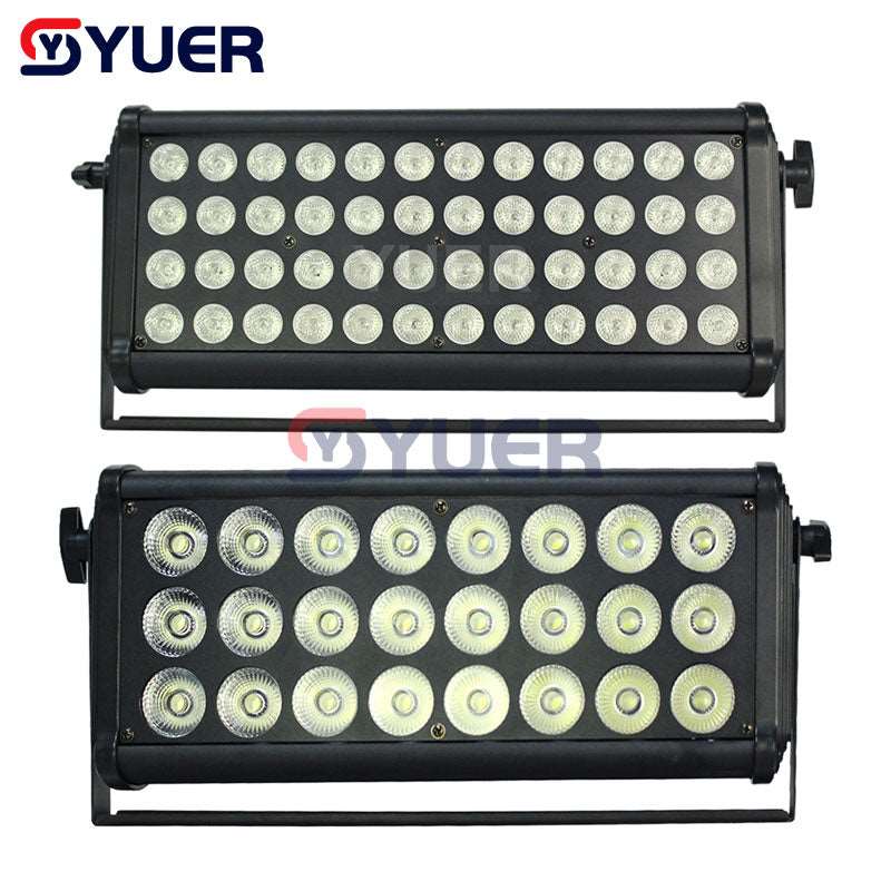 YUER™️ New mold 24X4W 48X1.5W LED PAR Light  disco light RGBW par DMX512 Piecewise Strobe LED wash light stage Effect dj bar equipment