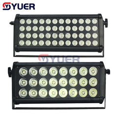YUER™️ New mold 24X4W 48X1.5W LED PAR Light  disco light RGBW par DMX512 Piecewise Strobe LED wash light stage Effect dj bar equipment