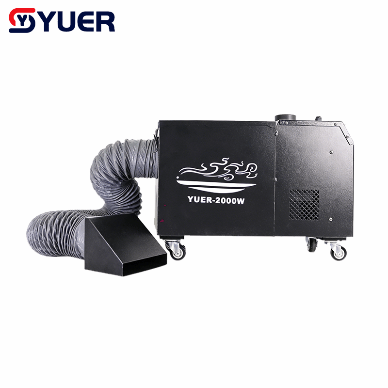 YUER™ New MINI 2000W Water Mist Machine Fog machine Stage Special Effects Equipment DMX512 For DJ Disco Party Bar Club Wedding Stage Lighting