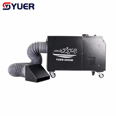 YUER™ New MINI 2000W Water Mist Machine Fog machine Stage Special Effects Equipment DMX512 For DJ Disco Party Bar Club Wedding Stage Lighting